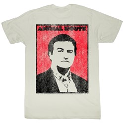 Animal House - Mens Animal Anarchist T-Shirt In Vintage White