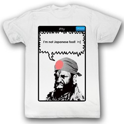 Mr. T - Mens Fool T-Shirt In White