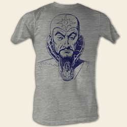 Flash Gordon - Mens Ming Mug  T-Shirt In Gray Heather