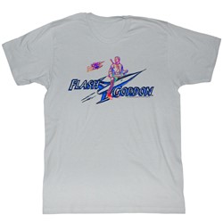 Flash Gordon - Mens Neon Flash T-Shirt In Silver