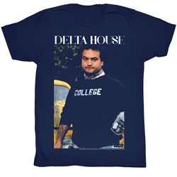 Animal House - Mens D House T-Shirt in Navy