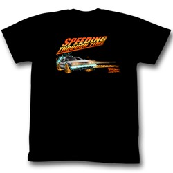Back To The Future - Mens Drifting Thru Time 1 T-Shirt