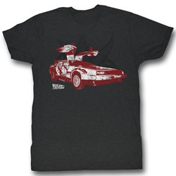 Back To The Future - Mens Doorrrs T-Shirt