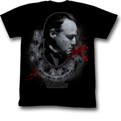 The Godfather - Mens Showing Respect T-Shirt in Black