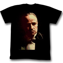The Godfather - Mens Splatter T-Shirt in Black