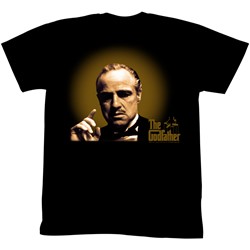 The Godfather - Mens Glowing And Showing T-Shirt in Black