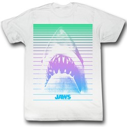 Jaws - Mens Blinds T-Shirt in White