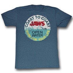 Jaws - Mens Swim For Your Life T-Shirt