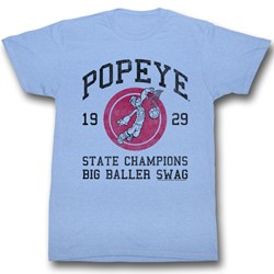 Popeye - Mens Big Baller Swing T-Shirt