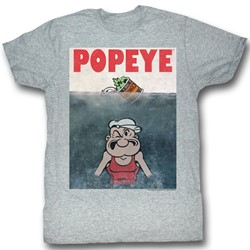 Popeye - Mens Beware Of Popeye T-Shirt