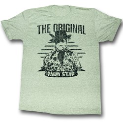 Red Foxx - Mens Original T-Shirt in Coral Triblend