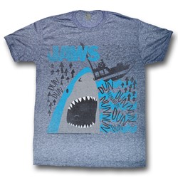 Jaws - Mens Dun Nun T-Shirt