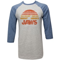 Jaws - Mens Shark Sun Raglan