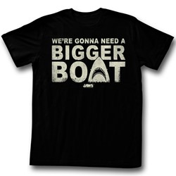 Jaws - Mens Bigger Boat T-Shirt