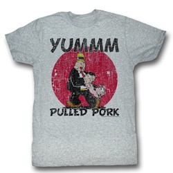 Popeye - Mens Pulled Pork T-Shirt