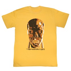 Terminator - Mens Creepy Face T-Shirt