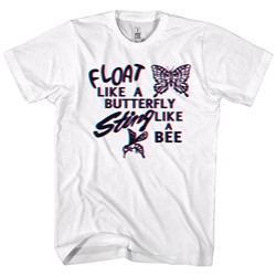 Muhammad Ali - Mens Float Like A Butterfly Graphic.Pdf T-Shirt