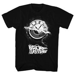 Back To The Future - Mens Wheel Of Time T-Shirt