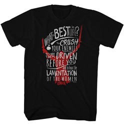 Conan - Mens Crushing Is The Best T-Shirt