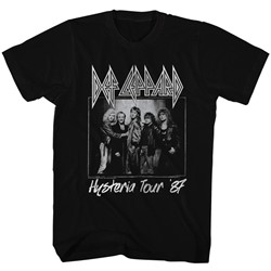 Def Leppard - Mens Hysteria Tour T-Shirt