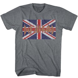 Def Leppard - Mens Def Leppard Flag T-Shirt