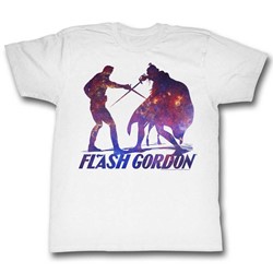 Flash Gordon - Mens Silhouphite T-Shirt