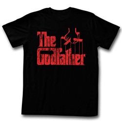 Godfather - Mens Logo Red T-Shirt