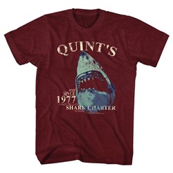 Jaws - Mens Quints Charter T-Shirt
