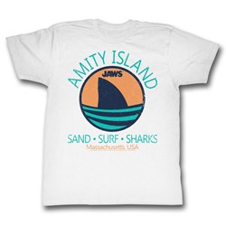 Jaws - Mens Shark Fin T-Shirt