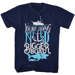 Jaws - Mens Typography T-Shirt