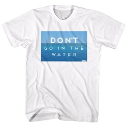 Jaws - Mens Don’T Go In The Water T-Shirt