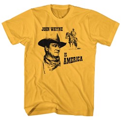 John Wayne - Mens America T-Shirt
