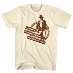 John Wayne - Mens Creed And Code T-Shirt