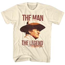 John Wayne - Mens Man/Legend T-Shirt