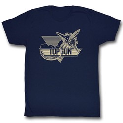 Top Gun - Mens Top Gun Plane T-Shirt