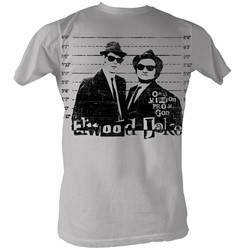 Blues Brothers, The - Mission From God Mens T-Shirt In Silver
