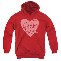 Archie Comics - Youth Betty Hearts Pullover Hoodie