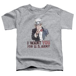 Army - Toddlers I Want You T-Shirt