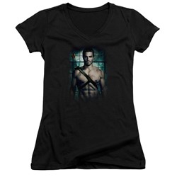 Green Arrow - Womens Shirtless V-Neck T-Shirt