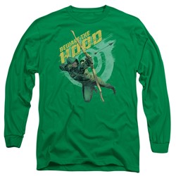 Green Arrow - Mens Beware Long Sleeve T-Shirt