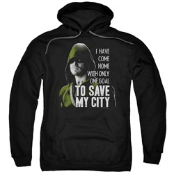 Green Arrow - Mens Save My City Pullover Hoodie