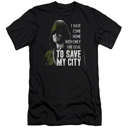 Green Arrow - Mens Save My City Slim Fit T-Shirt