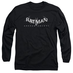 Batman - Mens Ak Splinter Logo Long Sleeve T-Shirt