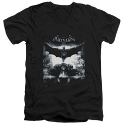 Batman - Mens Forward Force V-Neck T-Shirt