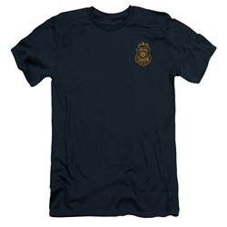 Batman - Mens Gotham Badge Slim Fit T-Shirt