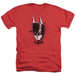 Batman - Mens Ak Head Heather T-Shirt