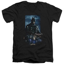 Batman - Mens Batmobile V-Neck T-Shirt