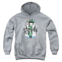 Betty Boop - Youth Nyc Pullover Hoodie