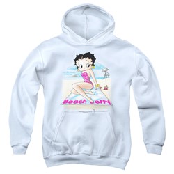 Betty Boop - Youth Beach Betty Pullover Hoodie