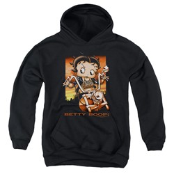 Betty Boop - Youth Sunset Rider Pullover Hoodie